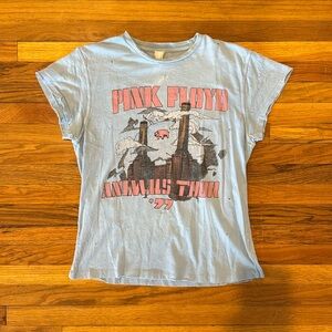 Vintage 1977 Pink Floyd Animal Tour T Size Small